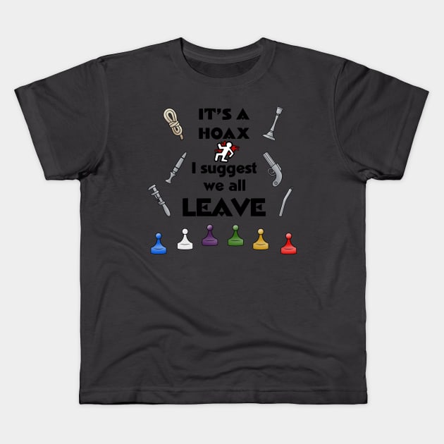 It's a Hoax Kids T-Shirt by possumtees